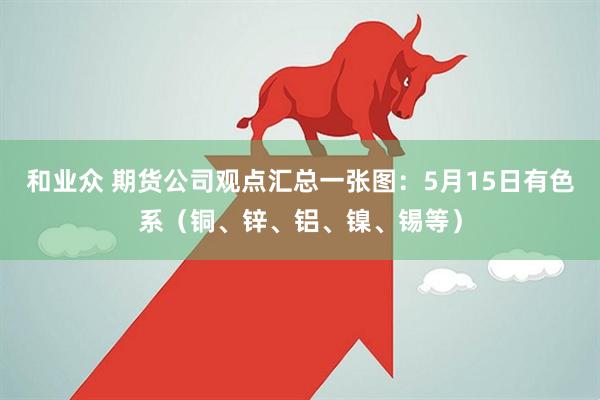和业众 期货公司观点汇总一张图:5月15日有色系(铜、锌、铝、镍、锡等)